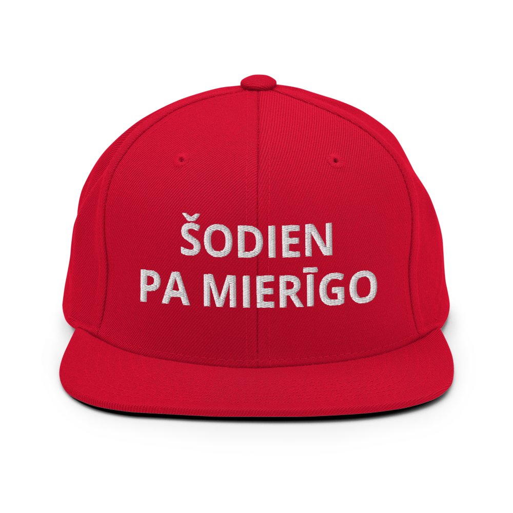 Šodien pa mierīgo Snapback Kepons