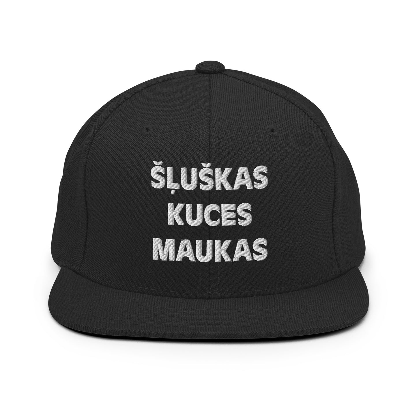 Šļuškas Kuces Maukas Snapback Kepons