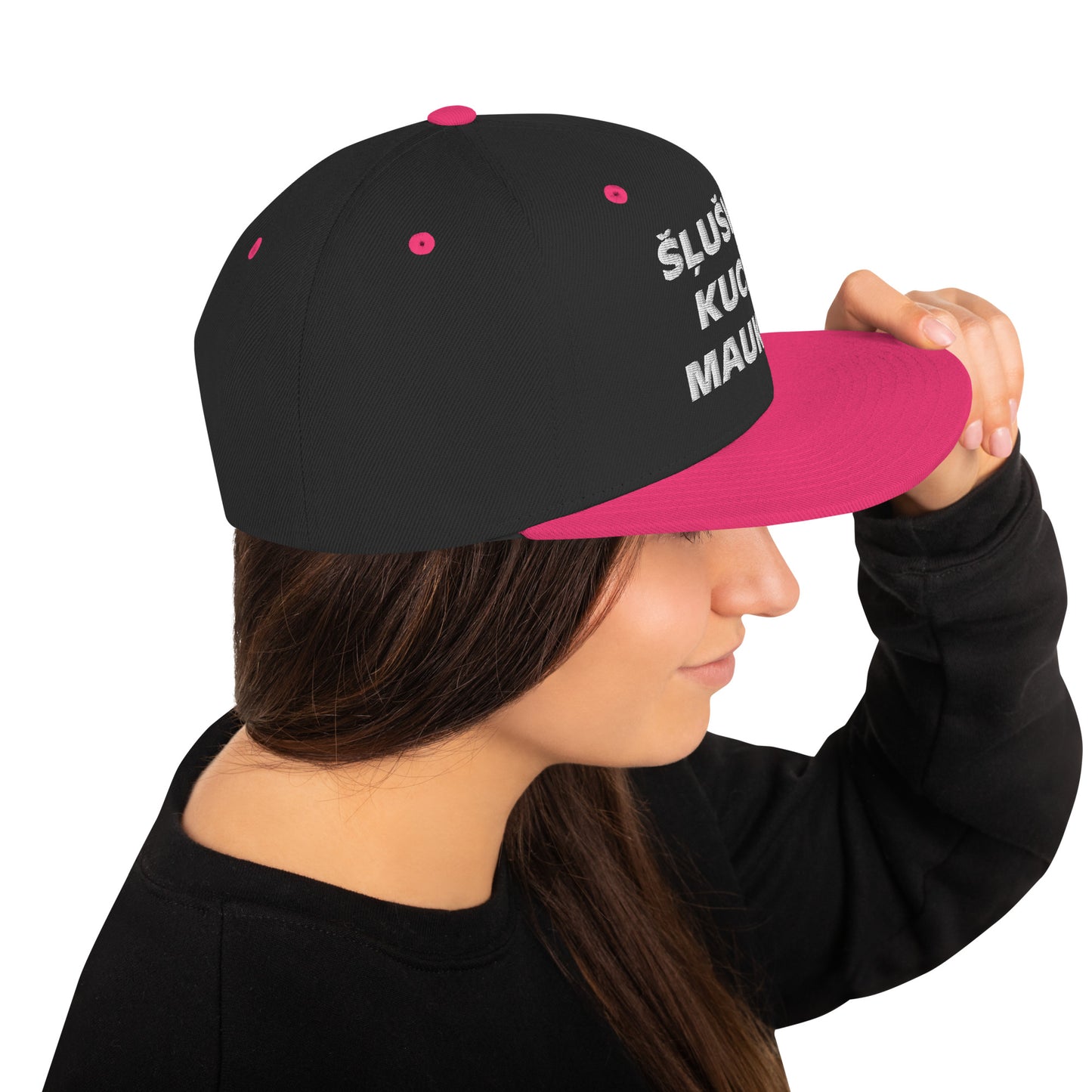 Šļuškas Kuces Maukas Snapback Kepons