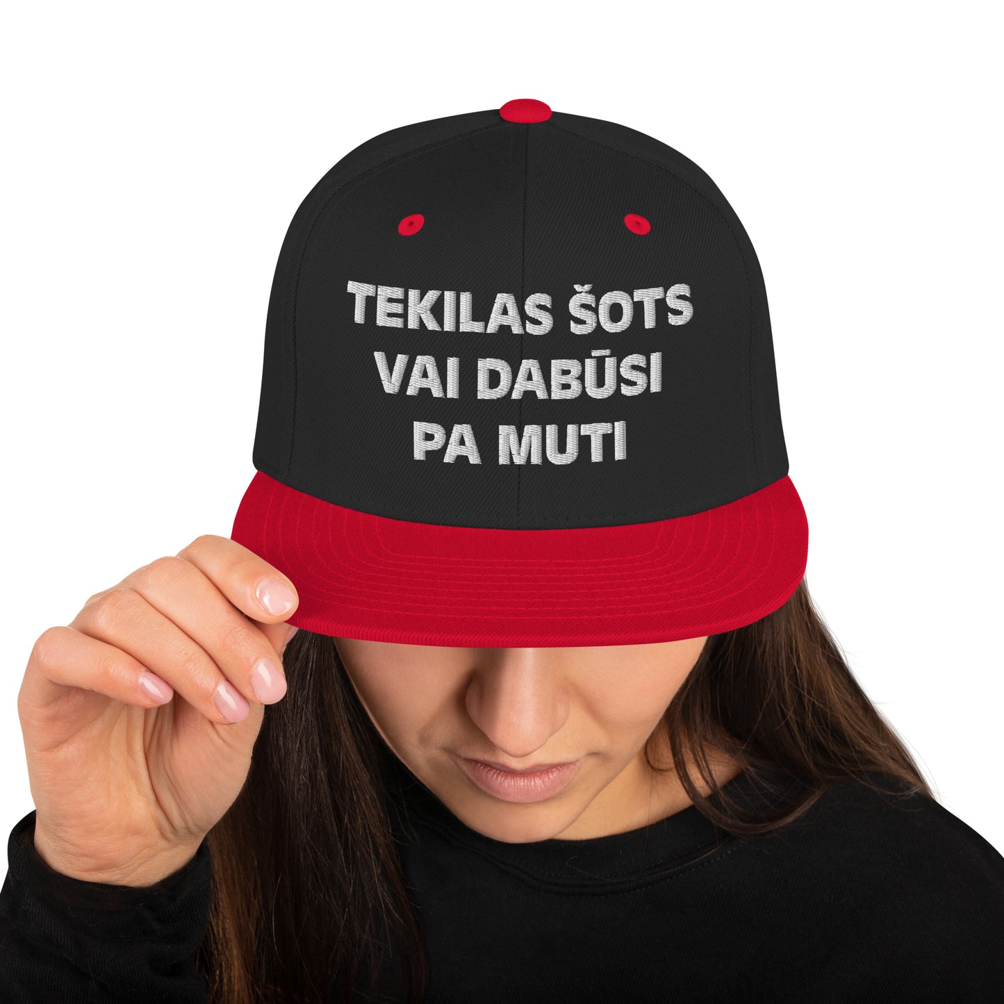 Tekilas šots vai dabūsi pa muti Snapback Kepons