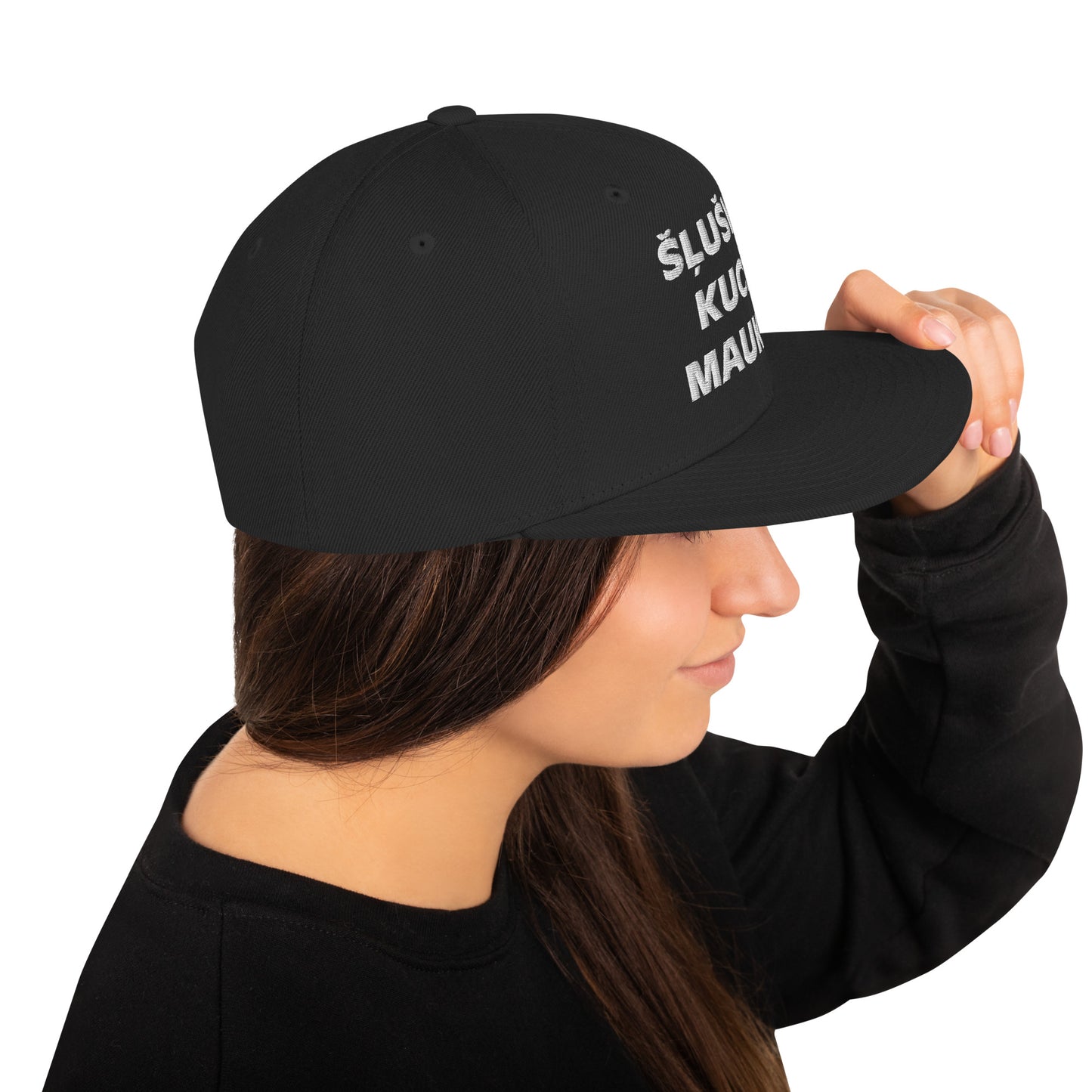 Šļuškas Kuces Maukas Snapback Kepons