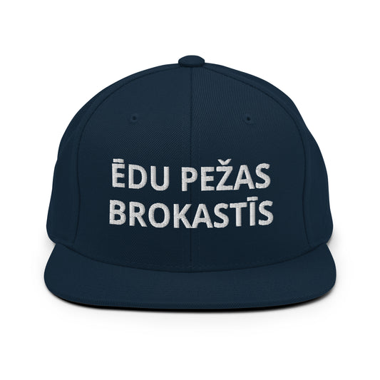 Ēdu Pežas Brokastīs Snapback Kepons