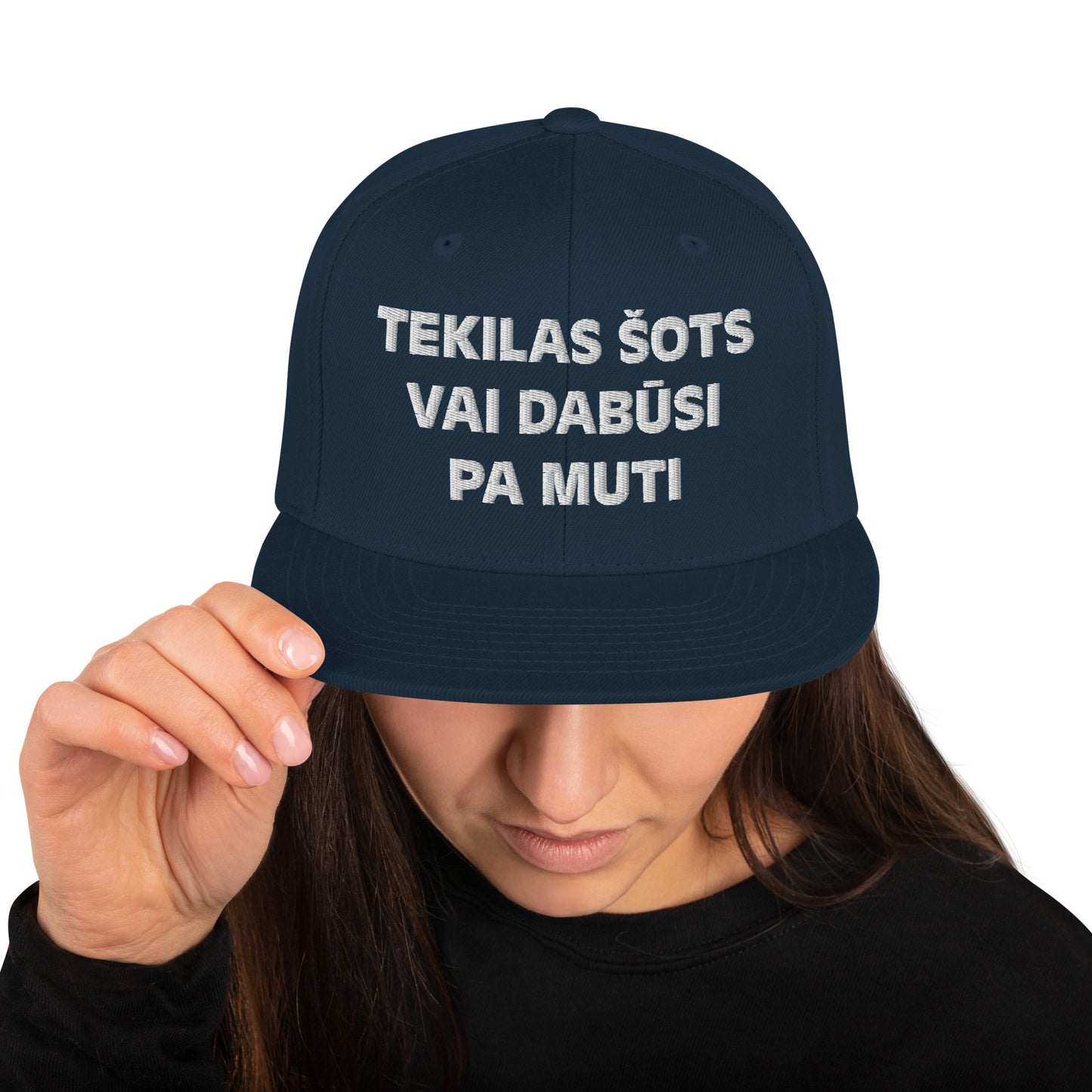 Tekilas šots vai dabūsi pa muti Snapback Kepons