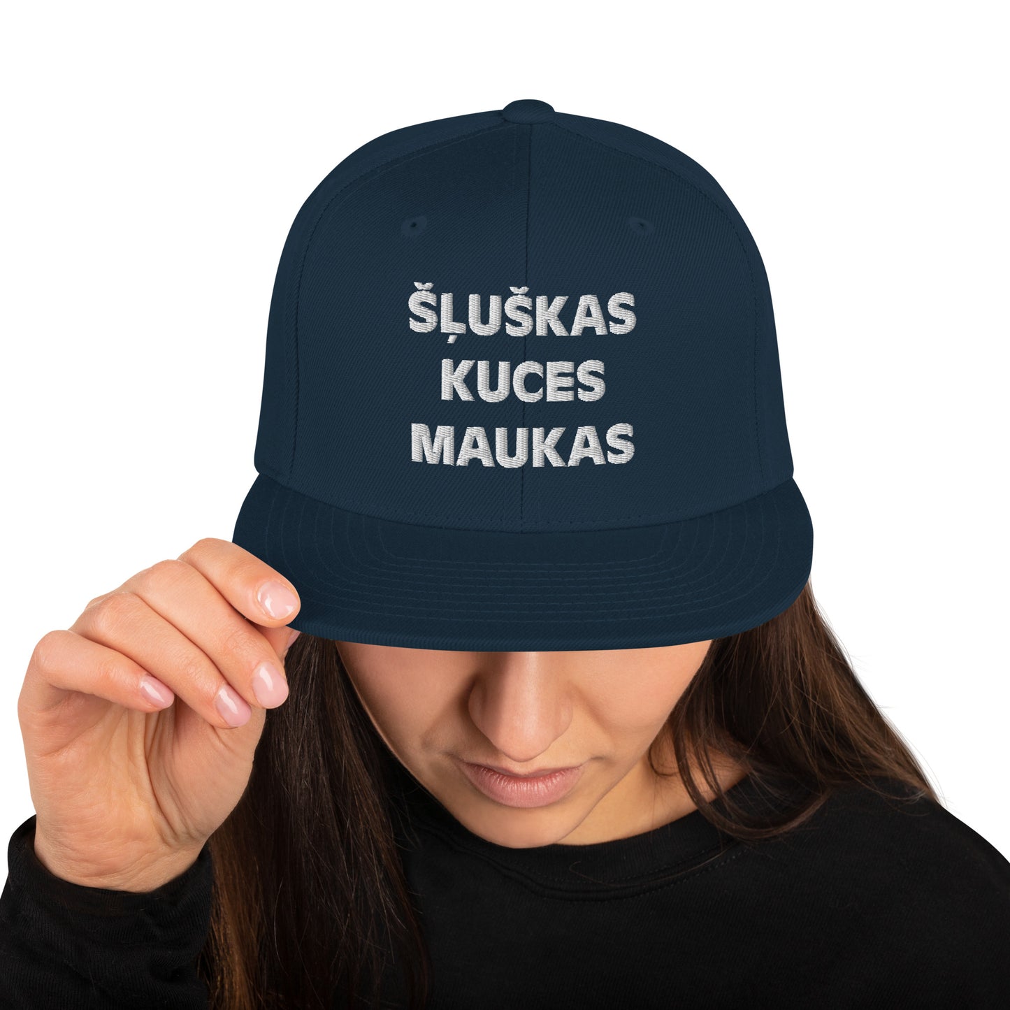 Šļuškas Kuces Maukas Snapback Kepons