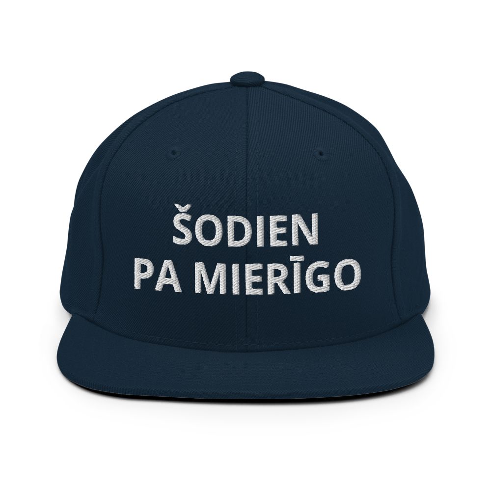Šodien pa mierīgo Snapback Kepons