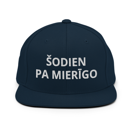 Šodien pa mierīgo Snapback Kepons