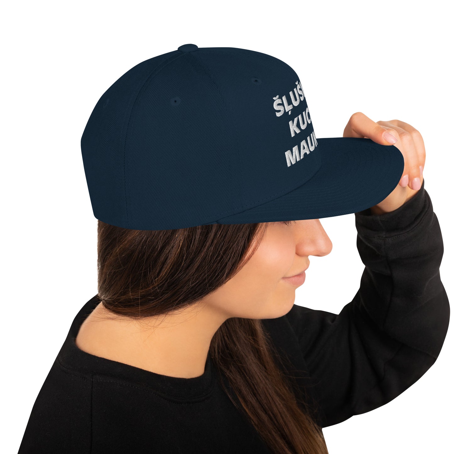 Šļuškas Kuces Maukas Snapback Kepons