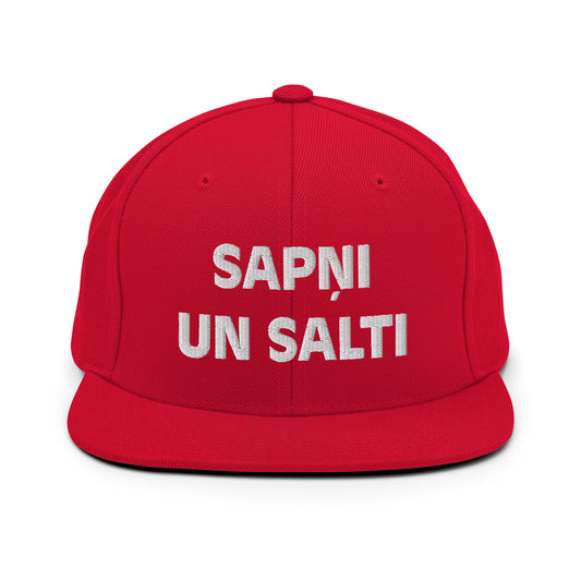 Sapņi un Salti Snapback Kepons