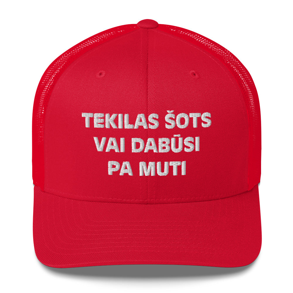 Tekilas šots vai dabūsi pa muti Parasts Kepons