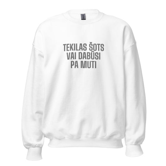 Tekilas šots vai dabūsi pa muti Džemperis